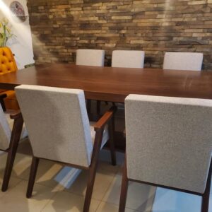 Comedor Ankara en parota para 8 personas