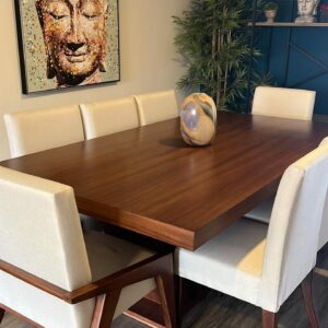 Comedor Belaggio en parota para 8 personas