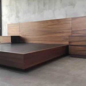 Recamara Pirena en parota king Size