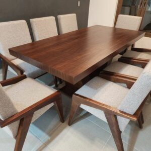 Comedor Omala en parota para 8 personas