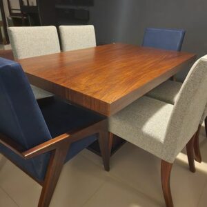 Comedor Belaggio en parota para 6 personas