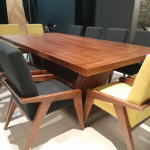 Set Comedor Omala en parota para 12 personas