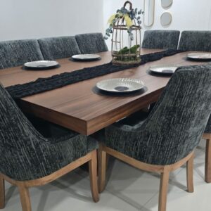 Set Comedor Beatriz en parota para 10 personas