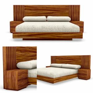 Recamara Omala en parota King Size